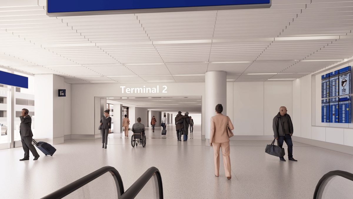 Terminal 1.5 Departure Corridor